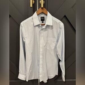Jos. A. Bank Blue Casual Button Down Shirt